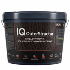 Акриловая краска структурная для наружных и внутренних работ Vamiut IQ OuterStructur 10л
