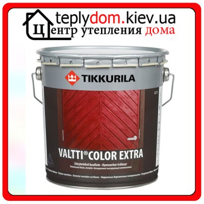 Лессирующий антисептик для защиты наружных деревянных поверхностей Valtti Color Extra (Валтти Колор Экстра), базис "ЕC", 2,7 л