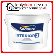 Глубокоматовая латексная краска Sadolin Interior 2, 10 л
