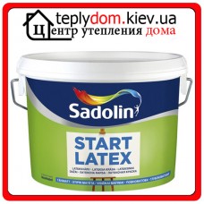 Краска для потолков и стен Sadolin Start Latex, 10 л