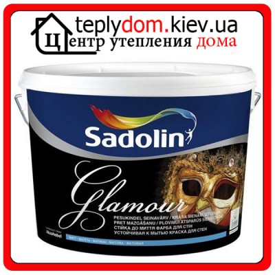 Матовая краска для стен Sadolin Inova Glamour, 10 л