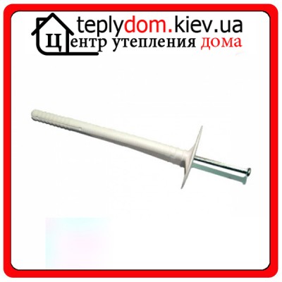 Дюбель 10х100 металлический гвоздь с термоголовкой (Украина)  уп. 100 шт