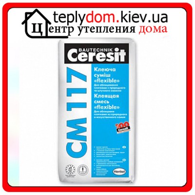 Клей для природного камня Ceresit (Церезит) СМ 117 25 кг 
