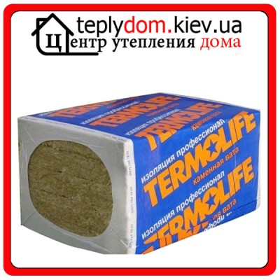 Termolife ТЛ ЭКО ФАСАД 1000*600*50-160, минеральная вата плотность 135 кг/м³ (цена за м3)